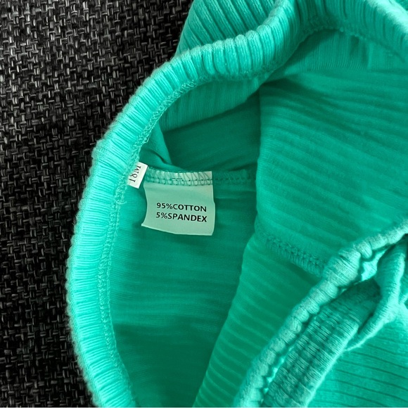 NWT Jane + Jo Ribbed Cotton Tie Over Tunic Set Size 18 Months - Picture 7 of 8